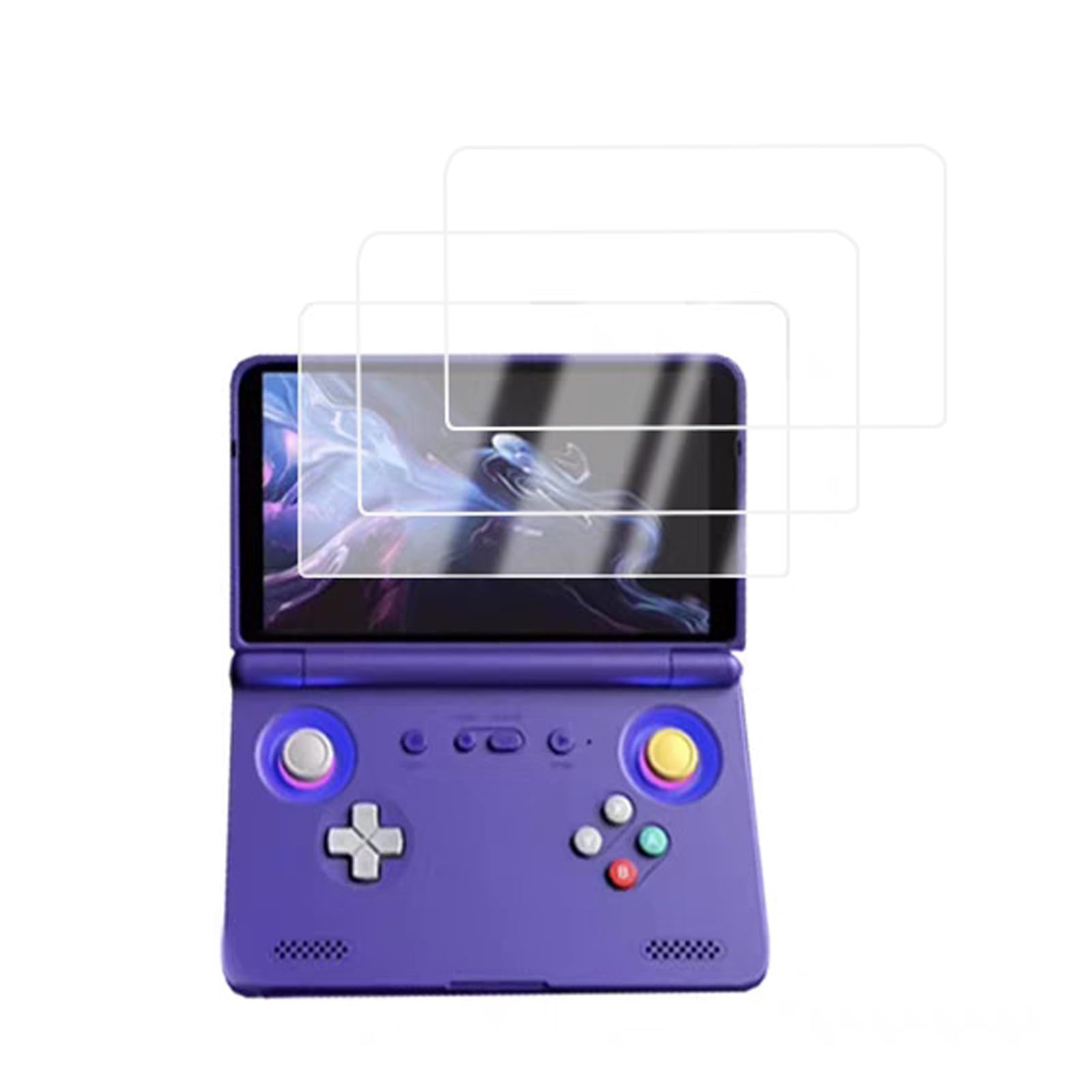 TEHAOUU 3 Pack Tempered Film for Retroid Pocket Flip 2 Screen Protector HD 9H Anti-Scratch Oil-Resistance, Flip2 Accessories (1)