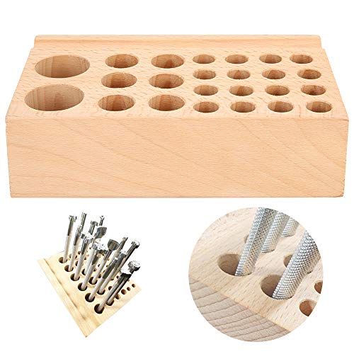 24-Loch-Werkzeugständer aus Leder DIY-Lederregal für Modellierwerkzeuge Multifunktionsdruck-Werkzeugständer aus Leder