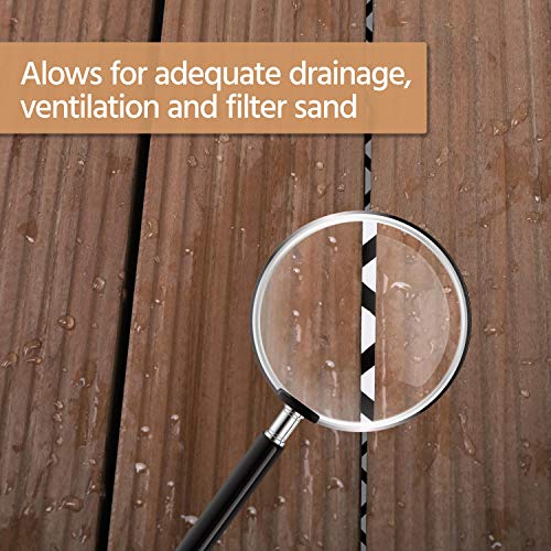 Yaheetech YT-006240208 110Pcs Patio Deck Tiles Composite Decking Floor Tiles 12 X 12In Interlocking Fir Wood Indoor Outdoor Patio Garden Deck thumb #8