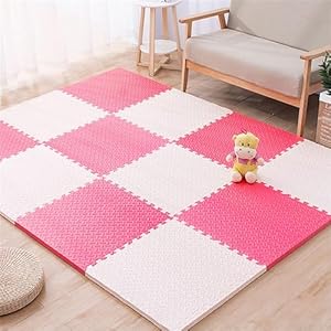 SIGNATRON Kids Puzzle Exercise Mat with EVA Foam Interlocking Tiles Play mats and Protective Flooring for Office, Home, School and Gym (30 Tiles - 120 SqFt)