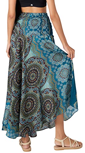 Image of Joob Joob Long Boho Skirts for Women - Bohemian Hippie Maxi Summer Skirt