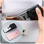 4 Packs Upgraded Door Stop Alarm Portable Wedge Door Stoppers Security Alarm 120db Entrance Alert Loud Door Stop Alarm for Travel Home Apartment or Dorm (4 Packs) - Image 4