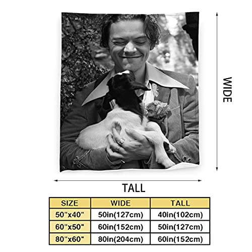 Harry Styles Deken Soft Touch, Anti-pilling luxe, comfort Geschikt voor bed, bank, camping voor kinderen en volwassenen - Image 5