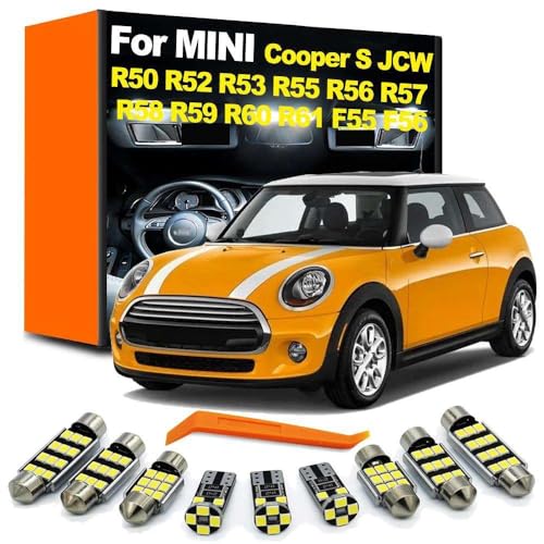 MINI Clubman Countryman Paceman Cooper SD JCW R50 R52 R53 R55 R56 R57 R58 R59 R60 R61 F55 F56 �p LED �C���e���A���C�g�L�b�g