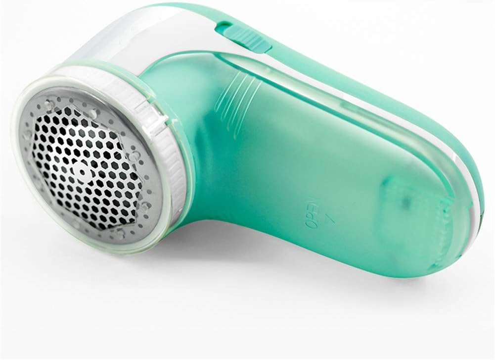 KLMH USB Recargable Sin Pilas removedor de Pelusa electrico con Mango Quitar Pelusas de Abrigos Alfombra de Tela quitapelusas USB con Cuchillas Acero Inoxidable reemplazablesB6