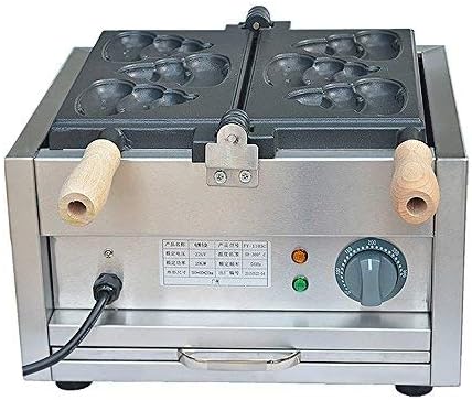 Commercial Electric 3pcs Korean Poo Shaped Bread Waffle Maker Iron Machine