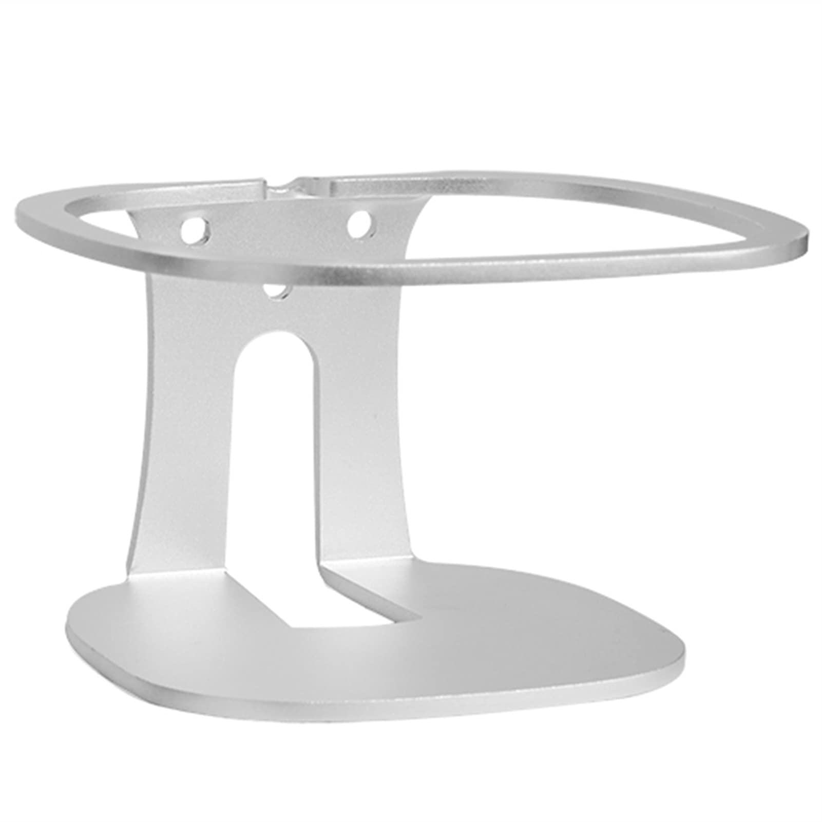 Supporti per Altoparlanti Spazio Salvataggio Home Areaker Hanger Gancio Altoparlante Box A Parete A Parete Stand Altoparlante Staffa Metallica Supporti per Diffusori (Color : Silver)