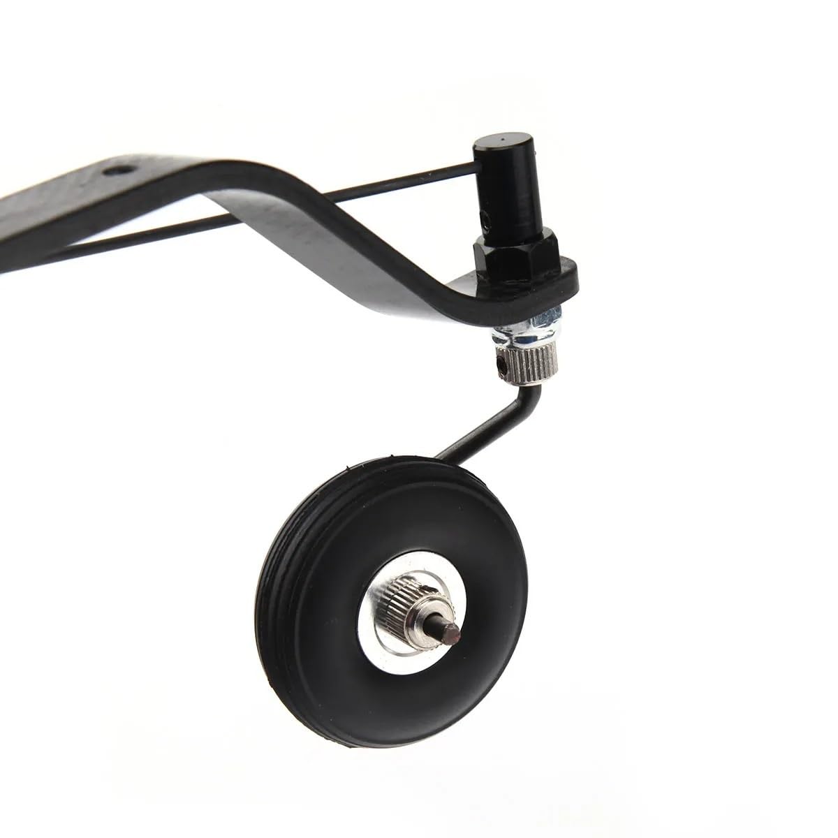 Tren trasero fibra carbonio con ruedas avión de combustible 30E~100CC | Estructura de carbono ligera y rígida reduce carga trasera y asegura rodaje estable.(For 50cc V2)