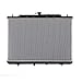Lynol Cooling System Complete Aluminum Radiator Direct Replacement Compatible With 2008-2013 Nissan Rouge S SL SV Sense L4 2.5L