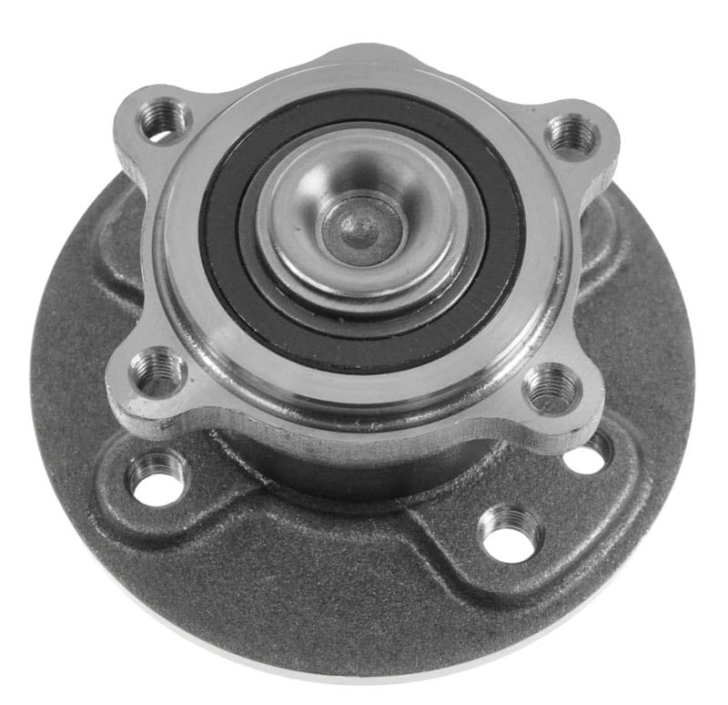 Image of TRQ 2 Piece Front Rear Wheel Bearing & Hub Assembly Set Compatible with 2002-2006 Mini Cooper