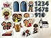 Ten Commandments Felt Figures for Bible Flannel/Felt Board Stories PRECUT 24 Pieces Moses