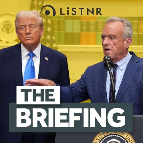 Trump’s autism misinformation + Police officer charged with assault cover art