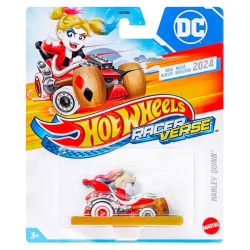 Hot Wheels RacerVerse DC Harley Quinn 1:64 Scale miniatura 1