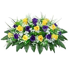 Yellow+purple Saddle