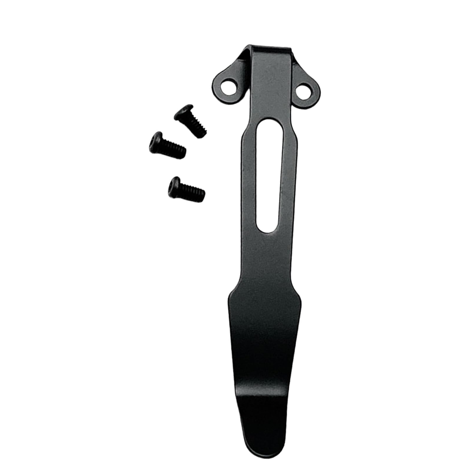 Msioytog Black Permanent 420 Rustproof Pocket Clip For Cutter Modifications Includes 3 Screws Tool Fan Addition Cutter Modding Clip