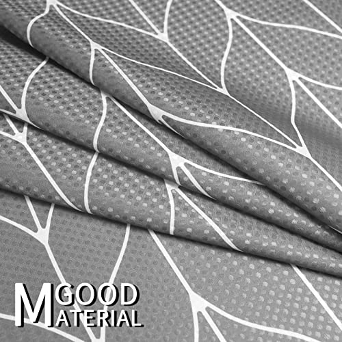 Shower Curtain Grey Herringbone Chevron Striped Shower Curtain For Bathroom Geometric Simple Modern Neutral Shower Curtain Set For Bathtub Decor Polyester With Hooks Water Repellent, 72X72 Inch, Gray #TOP1