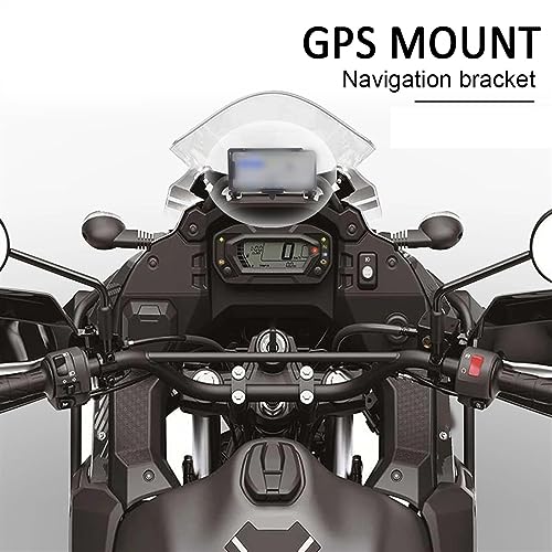 Support GPS KLR 650 Kawasaki anti-vibration avec chargeur USB et sans fil - 4