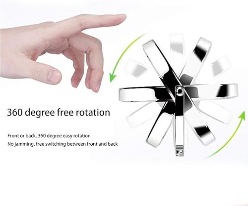 Miniatura 3 de Espejo plegable para baño, espejo de afeitado, aumento de 10x, espejo giratorio de pared de dos caras de 8 pulgadas para familias, hoteles, baños,