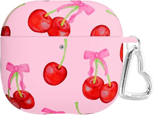 Miniatura 15 de VELVET CAVIAR Funda compatible con AirPods 4 con llavero – Lindas fundas protectoras duras para AirPod de 4ª generación para mujeres, disco vaquera