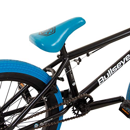 Bullseye Project 501 BMX für Mädchen Jungen 145 cm mit 2 Pegs und 360° Rotor, Einsteiger Fahrrad 20 Zoll Kinder Jugendliche Unisex mit Bremsen – Bild 7