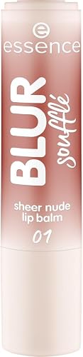 essence BLUR soufflé sheer nude lip balm 01