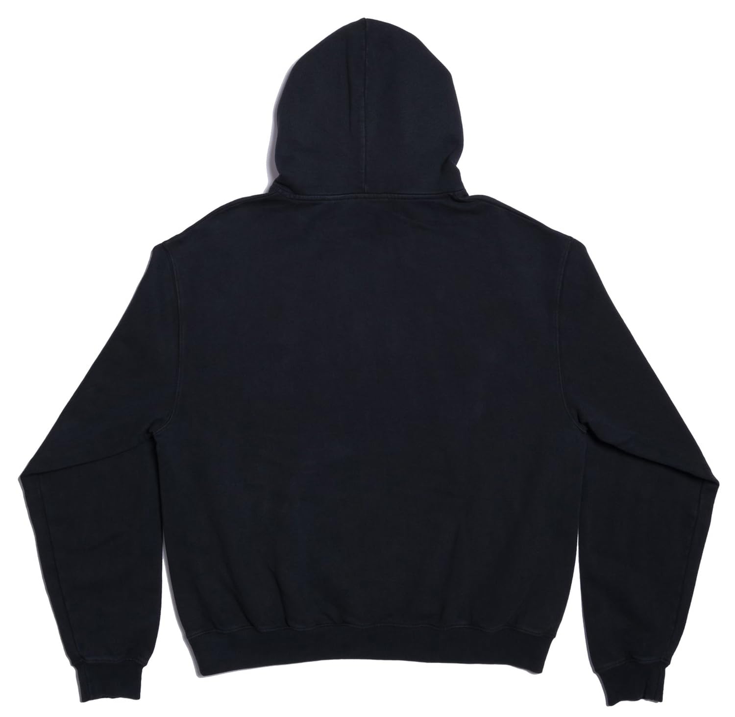 Szampan i kieliszki do wina sztuka unisex oversize ciężka mieszanka bawełny bluza z kapturem czarna XS
