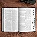 KJV Large Print Personal Size Reference Bible, Charcoal LeatherTouch Crown of Thorns, Indexed, KJV Holy Bible, Red Letter, Pure Cambridge Text, Presentation Page, Cross-References, Full-Color Maps