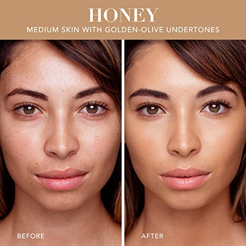 Jouer Essential High Coverage Concealer Pen - Medium To Full Coverage Cream Concealer Makeup - Color Corrector For Spot Coverage, Dark Circles And Contour, Honey #TOP1