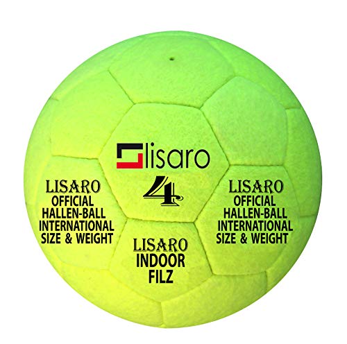 Lisaro Indoor vilt zaalvoetbal maat 4. Zaalvoetbal van naaldvilt. - Image 3