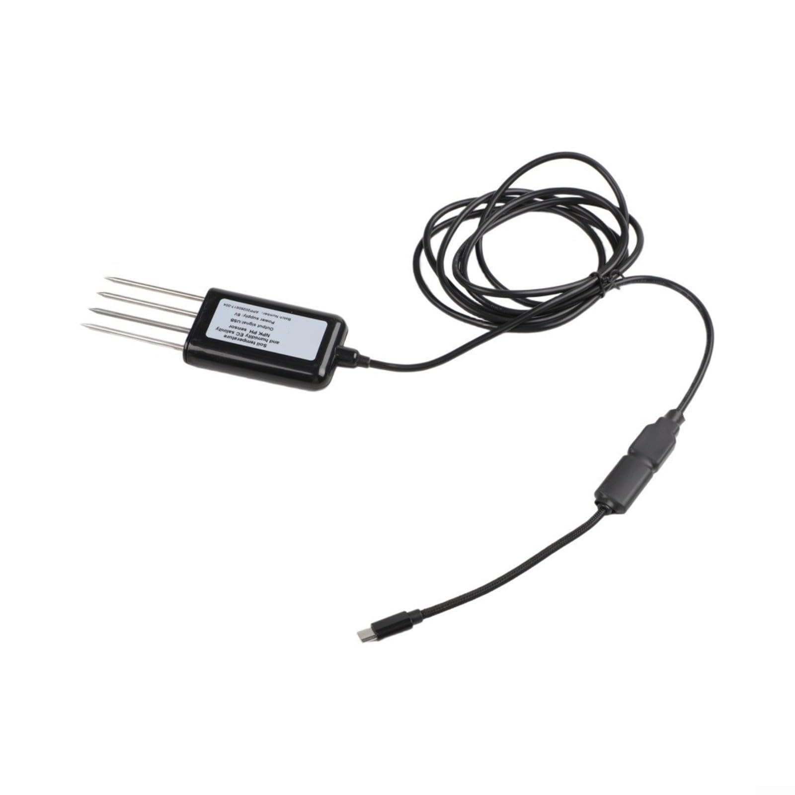Sensore USB per Android/Hongmeng, IP68 Umidità/pH/EC/NPK