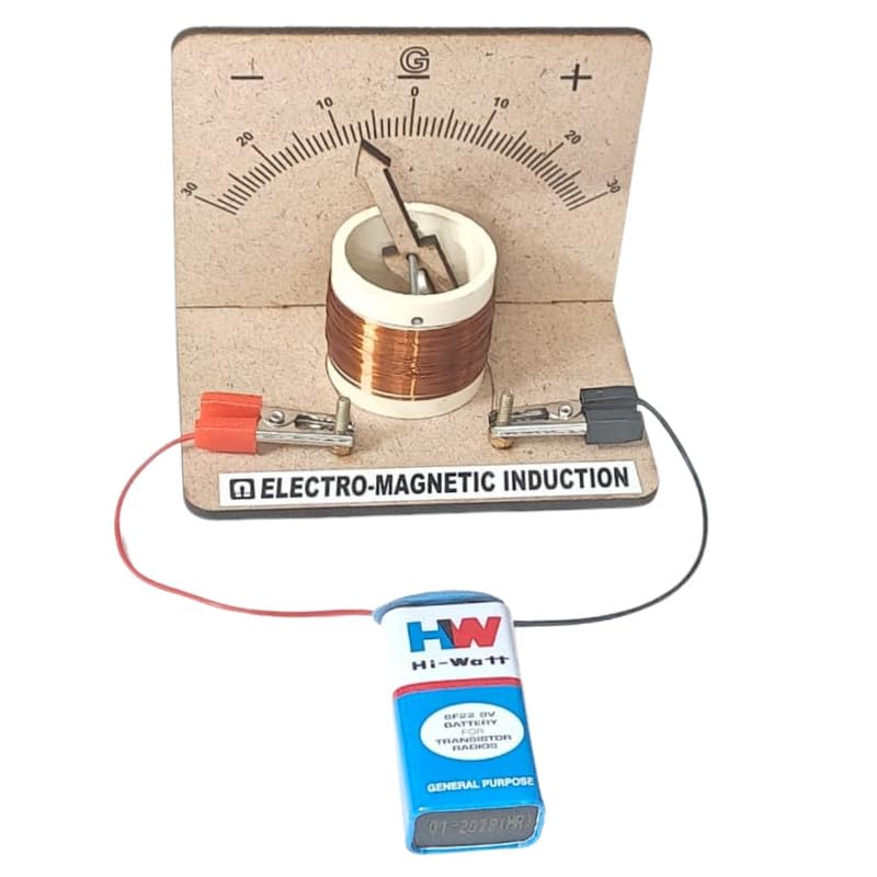 ESPtronics Physics Lab DIY Experiment Kit – Faraday’s Law of Electromagnetic Induction Galvanometer Working Model Mini Science Project for Class 12 Students - Image 2 thumbnail
