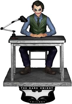 Beast Kingdom The Dark Knight Trilogy: The Joker DS-092 D-Stage 6 Inch Statue, Multicolor