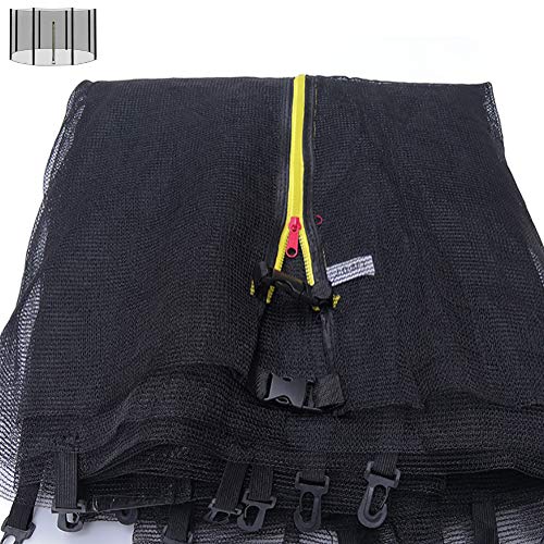 Filet trampoline 305 8 barres protection exterieur enfant