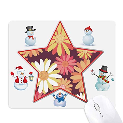 Tapis de souris motif de Noël bonhomme de neige à offrir en famille