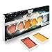 Produktbild MozArt Japanisches Aquarellfarben Set  6 aquarellfarben Metallic Farbtönen aquarellkasten für Künstler, Anfänger und Profis  sehr hoher Pigmentierung