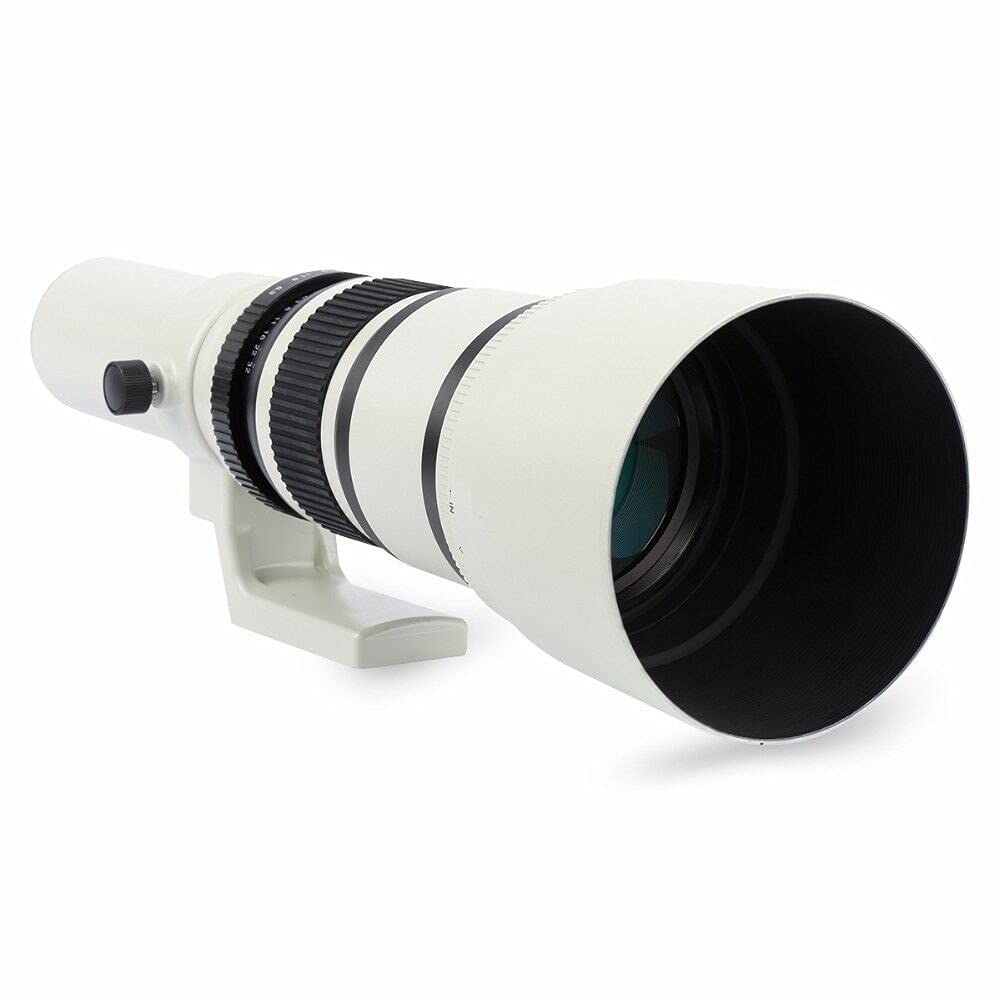 500 mm F/6,3 T-Mount Super obiektyw do kamery Nikon Canon Sony DSLR i aparatu lustrzanego makro 4/3 (interfejs typ: Canon)