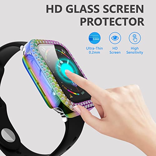 Yolovie (2-Pack Compatible for Apple Watch Case with Screen Protector 42mm Series 3/2/1 - Image 4