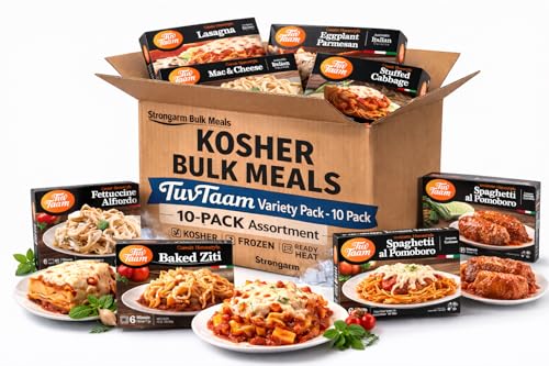 TUVTAAM Kosher Assorted Frozen Meals 10-Pack – Homestyle Kosher Italian