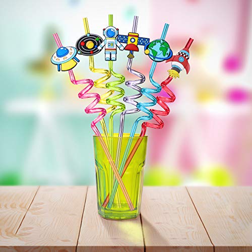 Pitillos Outer Space de 26 piezas para fiestas temáticas miniatura 2
