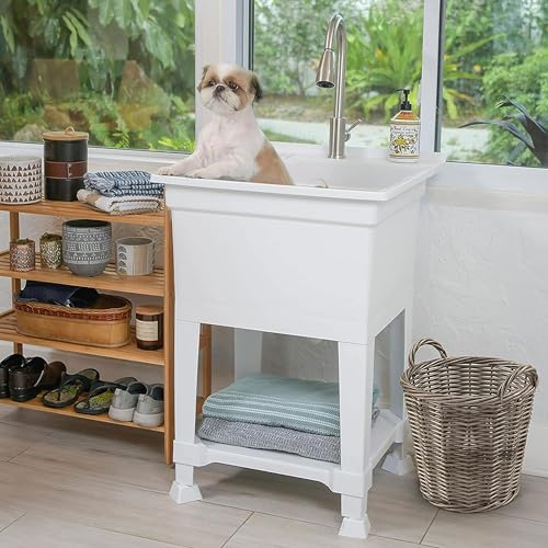 UTILITYSINKS Freestanding Utility Sink - Quick Connect Drain - 24 x 24 in - image 6