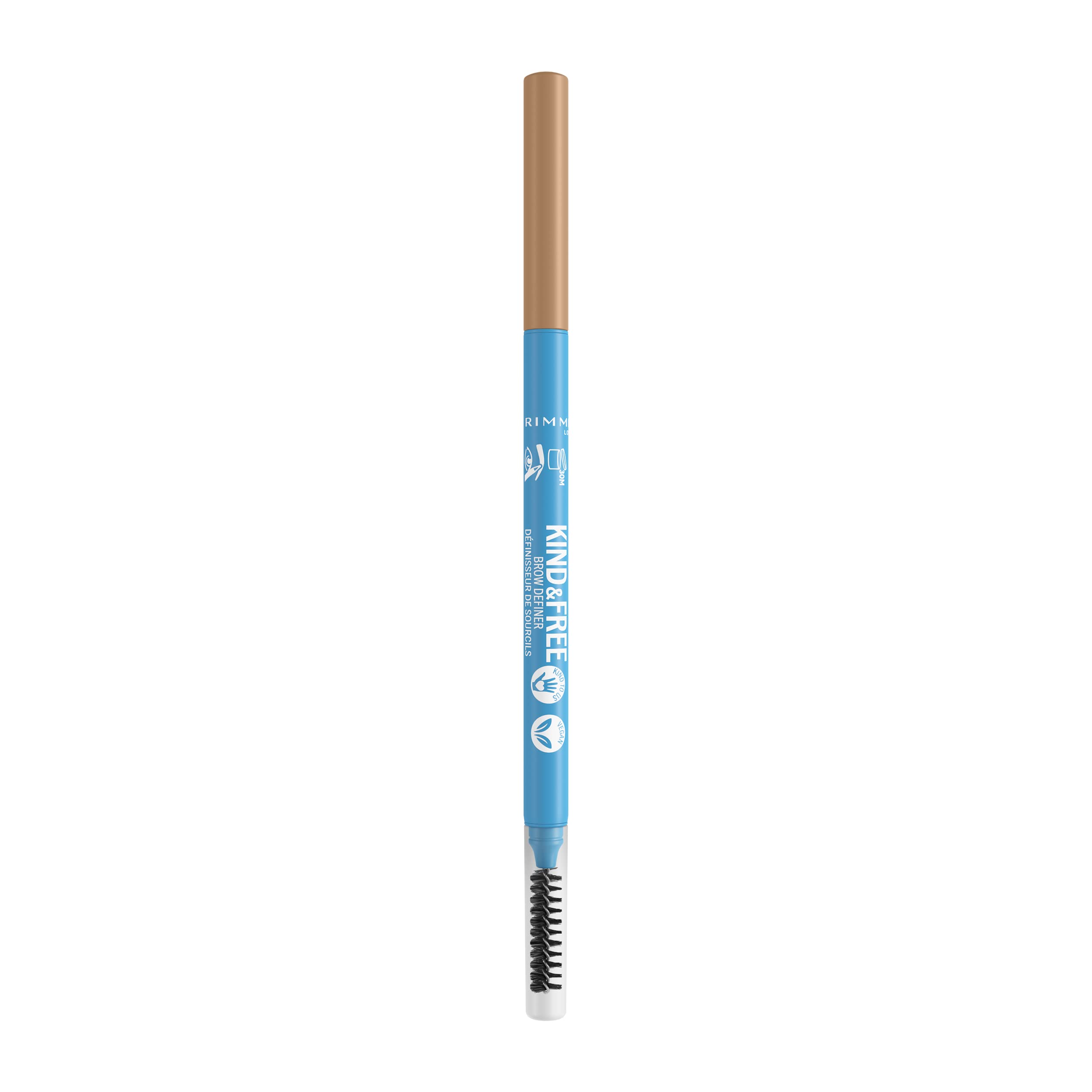 Rimmel Kind & Free Brow Definer - 001 Blonde, 001-Blonde
