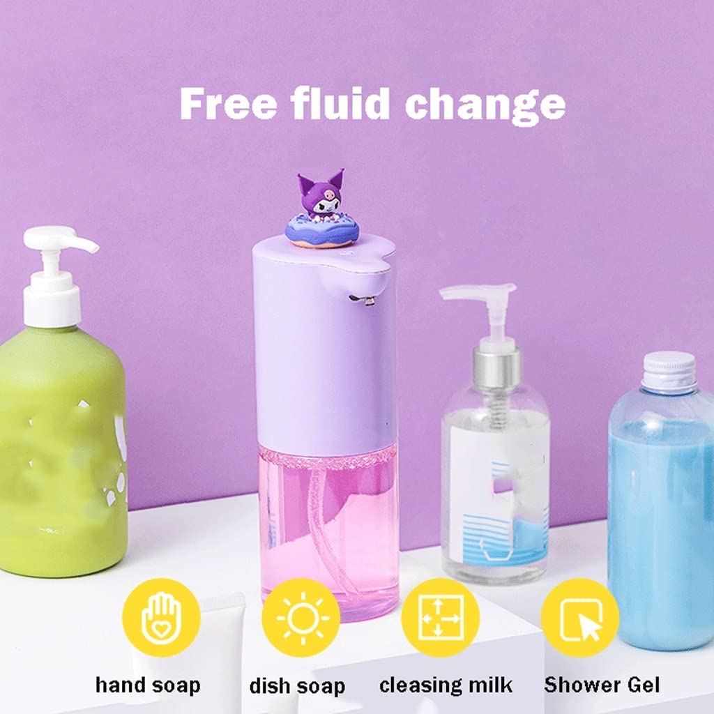 Automatische zeepdispenser Clear Smart Sensor Touchless zeeppomp Navulbare lotiondispenser 350 ml/12,3 oz