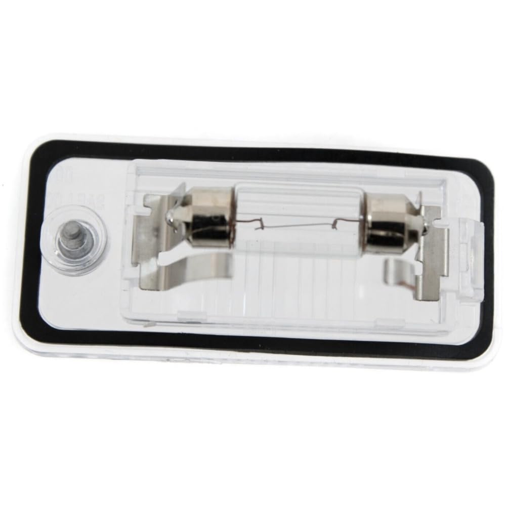 alxiang License Plate Light for Audi for A6 2006-2011 for A6 Quattro 2005-2011 Rear Driver and Passenger Side (Plastic) AU2870101 16582631
