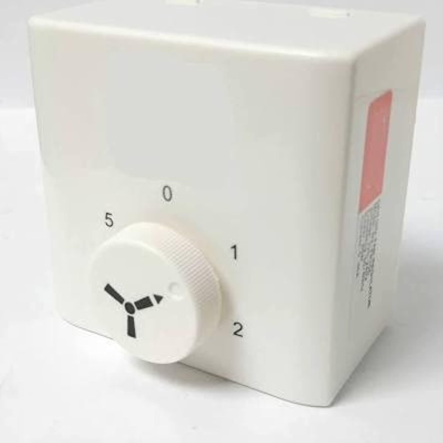 Ceiling Fan Regulator 5 Step Adjustment Ceiling Fan Speed Control Switch White 80W, 220-240V