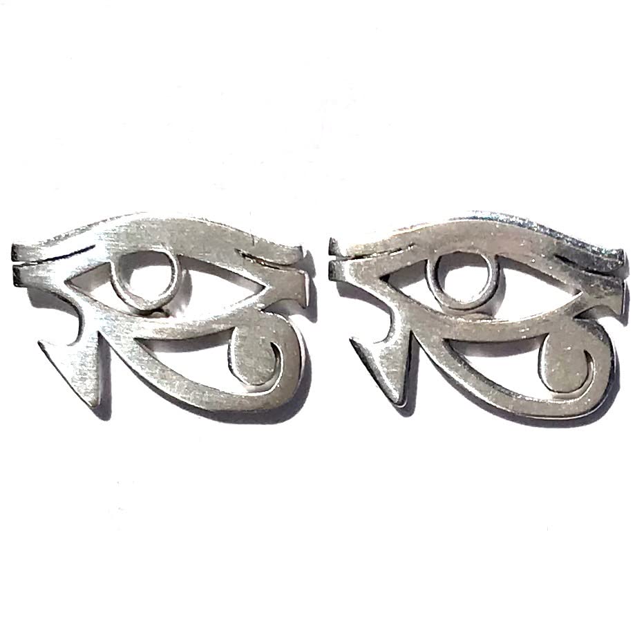 OJO DE HORUS EN PLATA DE LEY (PENDIENTES)