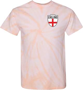 England Football Jersey - London National Soccer Unisex Tie Dye T