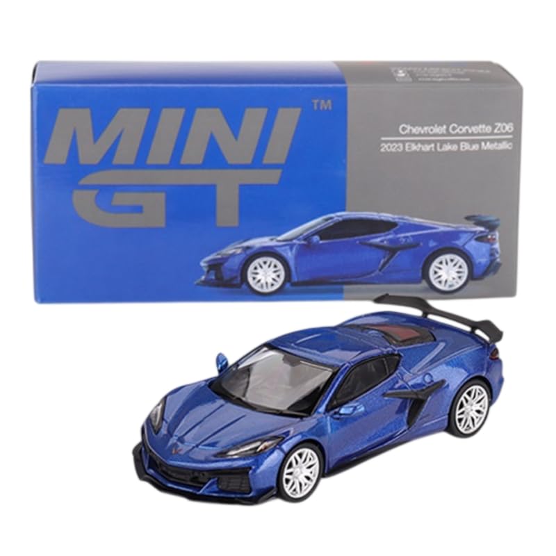 エラー品 MINI GT Chevrolet Corvette Stingray SMALL CLAP MiniGT 1:64 Chevrolet Corvette Z06 2023 Elkhart Lake