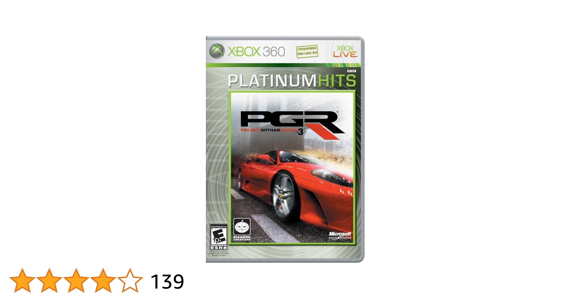非売品】Xbox360 プロジェクトゴッサムレーシング3 販促ポスター