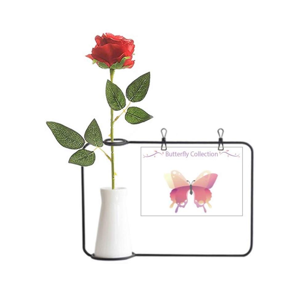 Papillons roses artificiels en bouteille pour illuminer votre table de salon