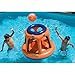 SWIMLINE Inflatable Pool Basketball Hoop Floating Or Poolside Game Giant Shootball Multiple Scoring Ports For Kids & Adults Swimming Splash Hoops With Water Basketball Pools Toy Outdoor Summer Hoops